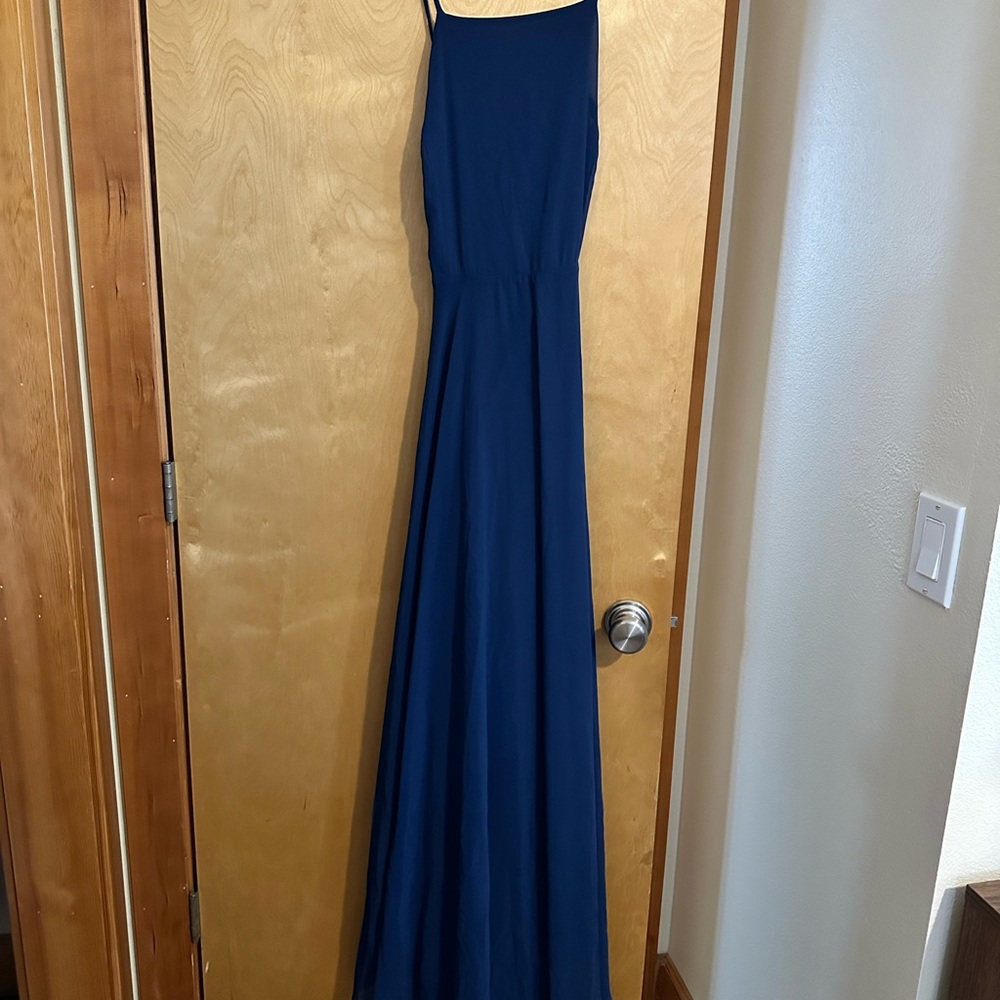 Lulu's Navy Maxi Dress